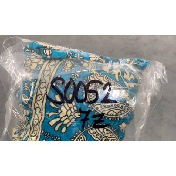 Women's Longyuan Billowy Shortsleeve Blouse Size XL Paisley-like design - Picture 13 of 13